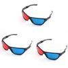 Juvielich 3PCS Ergonomic Red-Blue 3D Glasses Folding Design 3D Movie Game Glasses 3D Style Glasses for 3D Movies Games view 1