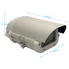 6 Inch Indoor Outdoor Enclosure Aluminium Alloy Cover Surveillance Security Camera Housing Cover Case CCTV Camera Box with Wall Mount Bracket Kit view 4