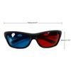 Hegebeck Red-Blue 3D Style Glasses for 3D Movies on TV Games Light Simple Design 3D Viewing Glasses Anaglyph Glasses 3Pcs view 2