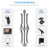 NEEWER Pack of 3 Standard 1/4 to 3/8 Inch Metal Converter Thread Adapter Spigot Stud for Studio Light Stand, Hotshoe/Coldshoe Adapter, Ball Head, Wireless Flash Receiver, Trigger - ST23 view 4