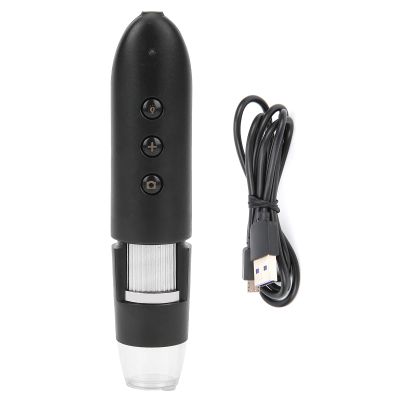 Digital Microscope Chargeble Handheld USB Microscopes HD Inspection Camera DC 5V Mini Pocket Microscope Portable Magnification Endoscope for Kids Adults(WIFI800X)