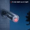 BNT Dummy Fake Security Camera, with One Red LED Light at Night, for Home and Businesses Security Indoor/Outdoor (2 Pack, Black) view 2