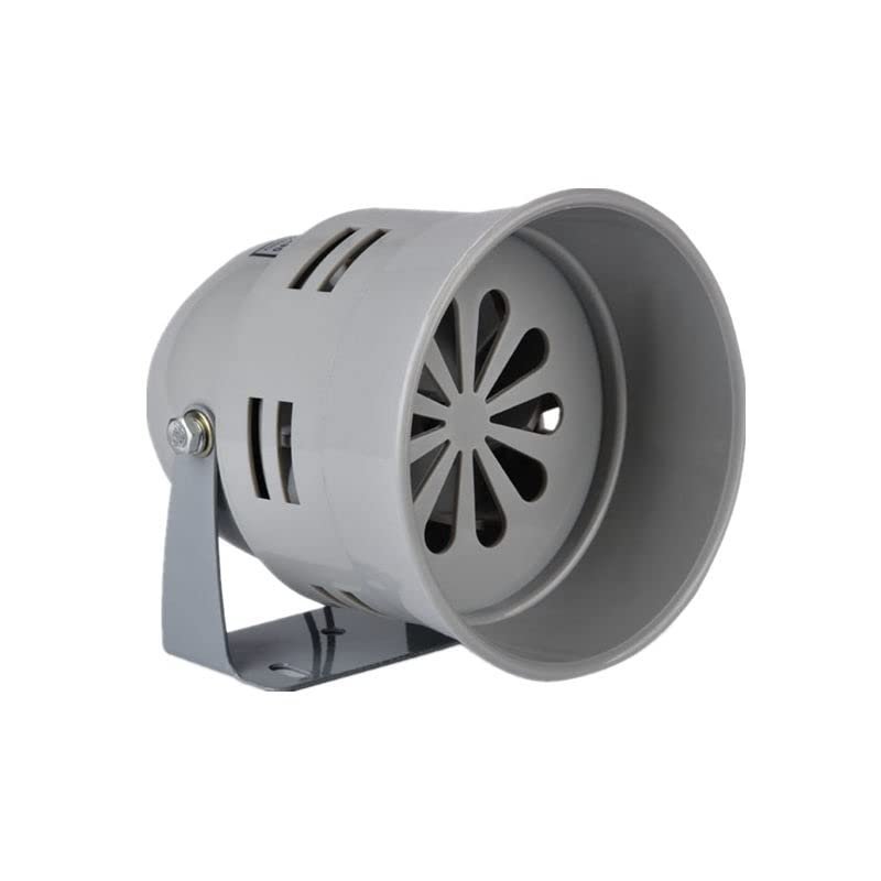 Davitu AC Motor - Gray MS-290 Mini Plastic Industrial Alarm Sound Motor Siren 120dB - (Speed: 24V)