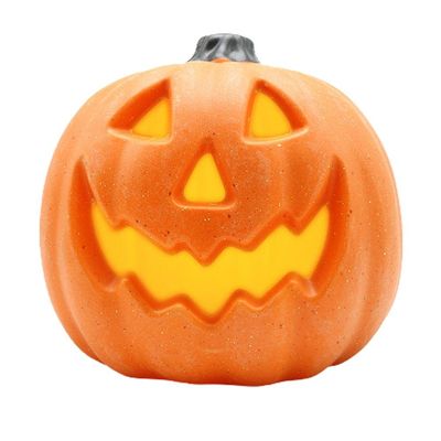 Maedack Halloween Pumpkin Lights - Halloween Pumpkin Lanterns Simulated Luminous Pumpkin Lamp for Halloween Decoration 8.66x7.87Inch