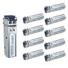 10Pcs Multi-Mode SFP 1.25 Gigabit Network Transceiver Module, LC Duplex 1000BASE-SX Dual Fiber SFP 500m 850nm view 1