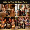 Light Up Black Alphabet Marquee Number Sign LED Marquee Number Lights Sign for Night Light Home Bar Christmas Lamp Birthday Party Wedding Decoration 0 view 4
