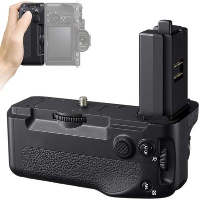 VG-C4EM Battery Grip for Sony A7IV A9II A7RIV A7R V A1 A7S III, Replacement for Sony VG-C4EM Vertical Grip, Compatible with NP-FZ100 Battery (Alpha 7R IV, A1, A7S III, A9 II, A7R V)