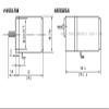 Davitu AC Motor - Single Phase 220V AC Vertical Micro Gear Motor 15W 3IK15GN Constant Speed Torque view 3