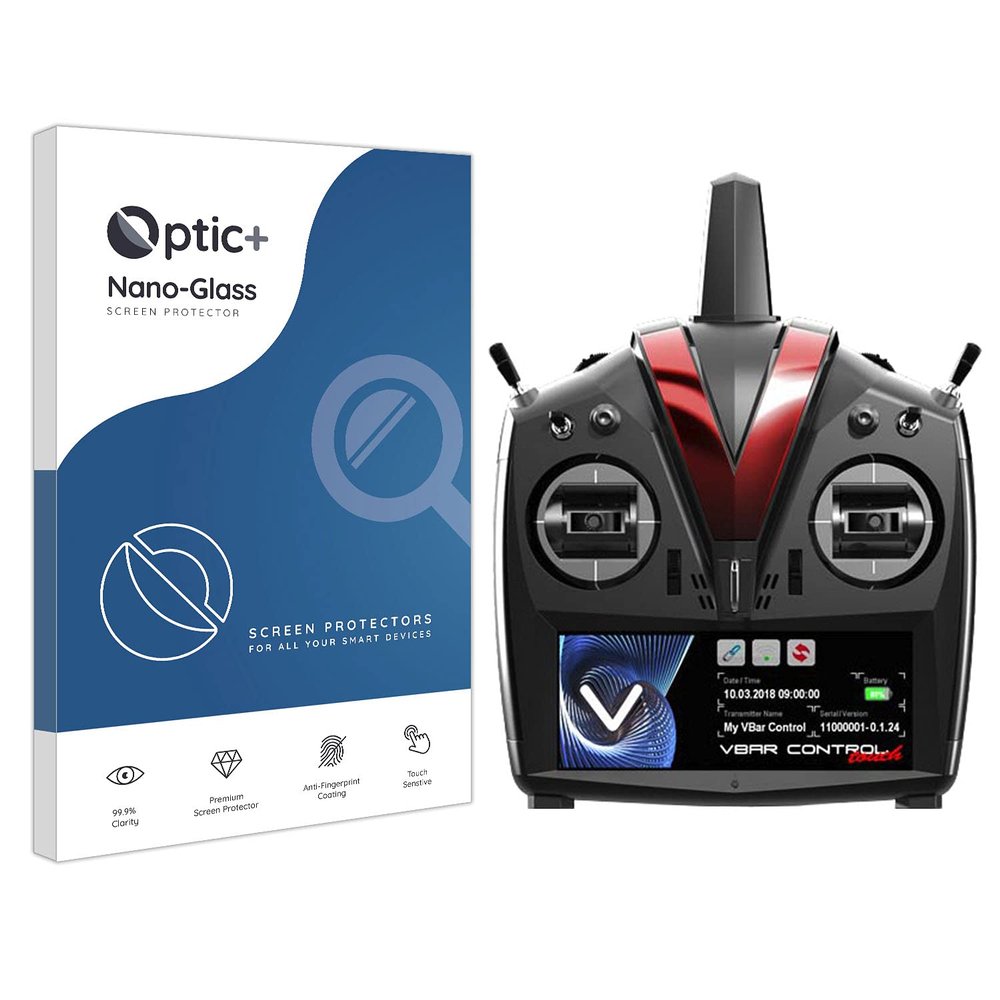 Optic+ Nano Glass Screen Protector Compatible With VBar Control Touch