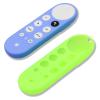 2pcs Remote Cover (Glow in The Dark) Compatible with 2020 Chromecast with Google TV Voice Remote, Pinowu Anti Slip Silicone Case Cover (Green and Blue) view 2
