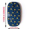 2.4G Wireless Mouse with Cute Pattern Design for All Laptops and Desktops with Nano Receiver - Autumn Thanksgiving Pumpkins view 2