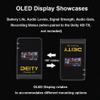 Deity Pocket Wireless Microphone System (Pocket TX + Pocket RX) OLED Display 3.5 mm Audio Input Compatible with DSLR Cameras, camcorders, Android Smartphones, Laptop, PC Black view 4