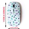 2.4G Wireless Mouse with Cute Pattern Design for All Laptops and Desktops with Nano Receiver - Cute Dinosaur view 2