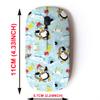 2.4G Wireless Mouse with Cute Pattern Design for All Laptops and Desktops with Nano Receiver - Snow Sport Cartoon view 2