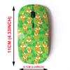 2.4G Wireless Mouse with Cute Pattern Design for All Laptops and Desktops with Nano Receiver - Different Cute Foxes view 2