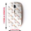2.4G Wireless Mouse with Cute Pattern Design for All Laptops and Desktops with Nano Receiver - Cute Cartoon Halloween view 2