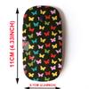 2.4G Wireless Mouse with Cute Pattern Design for All Laptops and Desktops with Nano Receiver - Butterfly Multicolored Butterflies view 2