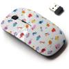 2.4G Wireless Mouse with Cute Pattern Design for All Laptops and Desktops with Nano Receiver - Animals Cute view 1
