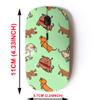 2.4G Wireless Mouse with Cute Pattern Design for All Laptops and Desktops with Nano Receiver - Cartoon Dogs Animal view 2