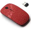 2.4G Wireless Mouse with Cute Pattern Design for All Laptops and Desktops with Nano Receiver - Christmas Merry view 1