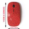 2.4G Wireless Mouse with Cute Pattern Design for All Laptops and Desktops with Nano Receiver - Christmas Merry view 2