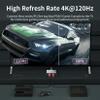 8K HDMI 2.1 Switch Splitter2 in 1 out, BolAAzuL HDMI 2.1 Switcher Adapter - 8K@60Hz, 4K@120Hz, 1080p@120Hz, HDR, UHD, 48Gbps - HDMI Switch 2 Input 1 Output for X-Box PS5 PS4 Blue-ray Player Monitors view 3