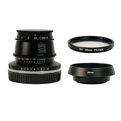 TTArtisan 35mm F1.4 APS-C Large Aperture Wide Angle Portrait Lens for Nikon Z Mount Camera Black Z6 Z7 ZFC