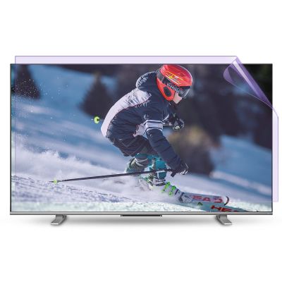 49-58 Inch TV Screen Protector, Frosted Anti Glare/Anti Blue Light/Dustproof Filter Film, Protect Your Eyes for LCD, LED, 4K OLED Displays,58" 1269 * 721
