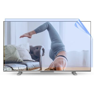 TYRHMY Anti-Glare Tv Screen Protective Film for 50-75 Inch, Can Block Harmful Blue Light, Anti Scratch Anti-Radiation Filter Out UV, Can Reduce Computer Eye Fatigue,70" 1538 * 869