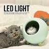 Small Night Light, Exquisite Sweet Cat Lamp Room Decor for Women Lovely for Birthday for Wife Mom Teen Girls(Green) view 4