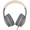 RORSOU R10 Over-Ear Headphones with Microphone, Lightweight Folding Stereo Bass Headset with 1.5M No-Tangle Cord, Portable Wired Headphones for Smartphone Tablet Computer MP3 / 4 (Grey) view 2