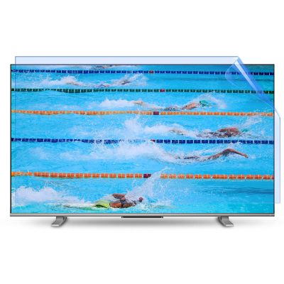 TYRHMY 40-75 Inch TV Screen Protector, Frosted Anti Glare/Anti Blue Light/Dustproof Filter Film, Protect Your Eyes for LCD, LED, 4K OLED & QLED HDTV Displays,70" 1538 * 869