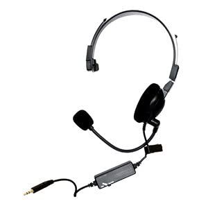 CR Laurence Norcon Communications TTU-NCHS Two-Way Communication Headset Black Wired with Noice Cancellation