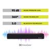 Knox Gear 60 Watt Compact Wireless 2.0ch Soundbar with Bluetooth 5.0 - Oak Finish view 3