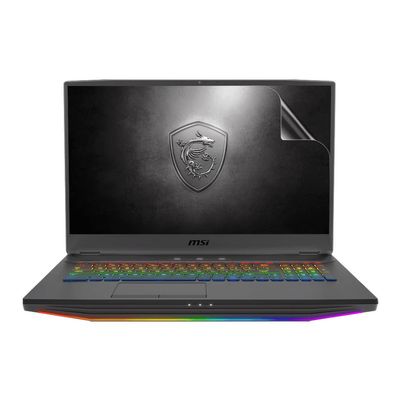 celicious Vivid Invisible Glossy HD Screen Protector Film Compatible with MSI GT76 Titan DT 17 10SFS [Pack of 2]