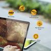 celicious Vivid Invisible Glossy HD Screen Protector Film Compatible with MSI GT76 Titan DT 17 10SFS [Pack of 2] view 4
