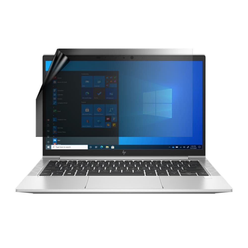 celicious Privacy Lite 2-Way Anti-Glare Anti-Spy Filter Screen Protector Film Compatible with HP EliteBook 835 G8 (Touch)