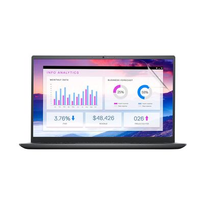 celicious Vivid Invisible Glossy HD Screen Protector Film Compatible with Dell Vostro 14 5410 [Pack of 2]