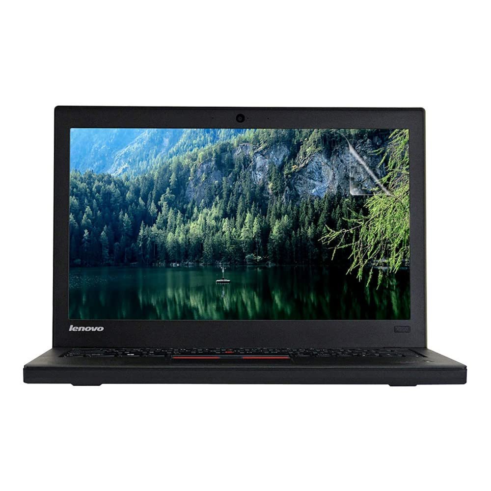 celicious Vivid Invisible Glossy HD Screen Protector Film Compatible with Lenovo ThinkPad X250 (Non-Touch) [Pack of 2]