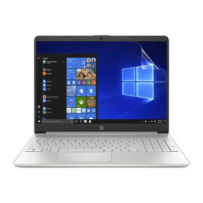 celicious Vivid Invisible Glossy HD Screen Protector Film Compatible with HP Laptop 15s FQ0017NA [Pack of 2]