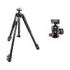 Manfrotto MT190X3 190X Aluminum 3-Section Camera Tripod Kit with MH496-BHUS Ball Head view 1