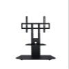 Proman Porducts ST17176 Marco TV Stand for Television up to 86", Adjustable Height and Shelved, Black view 2