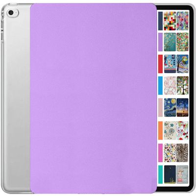 DuraSafe Cases for iPad Pro 12.9 2nd Gen 2017 Hard Back Case A1670 MQDC2LL/A MQDD2LL/A MQDA2LL/A A1671 MP6H2LL/A MP6J2LL/A MP6G2LL/A MPL02LL/A MPL12LL/A MPKY2LL/A A1821 MQEF2LL/A MQED2LL/A - Purple