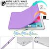 DuraSafe Cases for iPad Pro 12.9 2nd Gen 2017 Hard Back Case A1670 MQDC2LL/A MQDD2LL/A MQDA2LL/A A1671 MP6H2LL/A MP6J2LL/A MP6G2LL/A MPL02LL/A MPL12LL/A MPKY2LL/A A1821 MQEF2LL/A MQED2LL/A - Purple view 3