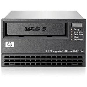 Hp Lto. 5 Ultrium 3280 SAS Internal Tape Drive Lto. 5 1.50 Tb (Native)/3 Tb (Compressed) 5.25" Width 1H Height 145.64 Mbps Native 291.27 Mbps Compressed (Renewed)