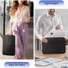 Omnpak Surface Pro 11 Case,13 inch Laptop Sleeve for Surface Pro 12/11/10/9/8/X/7/6/5/4/3 with Multi-Pocket and Side Handle Strap,Water-Resistant Laptop Carrying Bag view 4