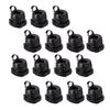 Aicosineg Plastic Strain Relief Bushing Cable Holder 6N-4 Power Cord Buckle clamp Wire Grommet Protective Cover Wiring Accessories 60pcs view 1