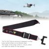 Dilwe Drone Remote Controller Lanyard, Carabiner Design Hanging Strap Safety Warning Neck Lanyard Rope for Mavic Air 2 Drone, Mini 3 Pro Lanyard RC Neck Strap(Black red) view 2