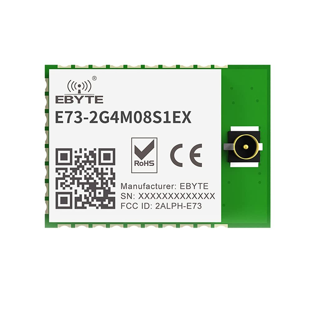 2.4GHz nRF52833 BLE5.1 RF Module Mesh Thread ZigBee 8dBm CDSENET E73-2G4M08S1EX for UAV Smart Home Wireless Transceiver Receiver