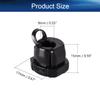 Auniwaig 15 Pcs Round Cable Wire Strain Relief Bush Grommet PA66 Strain Relief Bushing 6mm Hole Dia Electric Cable Protection Cord Buckle view 2
